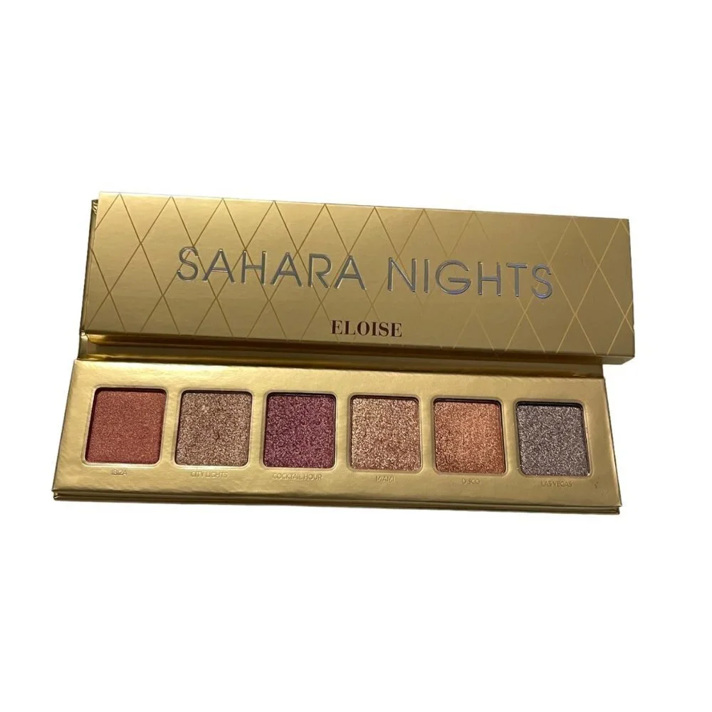 Eloise New 6 Shade Highly Pigmented Shimmer Sahara Nights Eyeshadow Palette